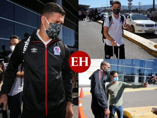 ¡Con la frente en alto! Así fue el regreso de Olimpia tras caer eliminado en Liga Concacaf (FOTOS)