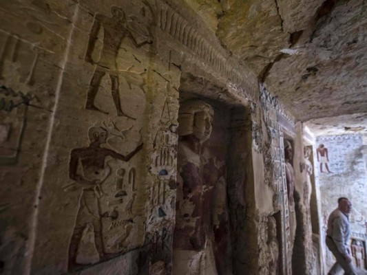 FOTOS: Así es el interior de la tumba del sacerdote Wahtye encontrada en Egipto