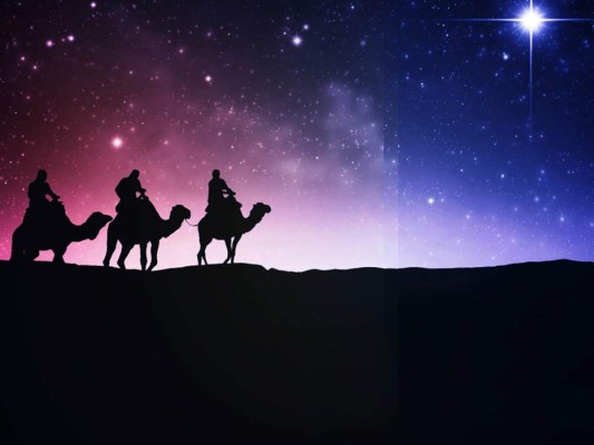 Llegada de los Reyes Magos