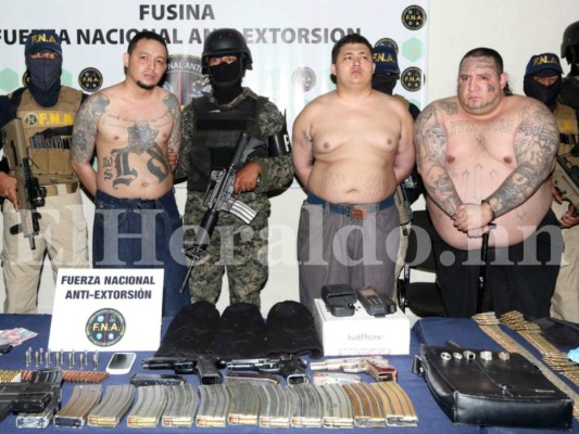 Detienen a 13 miembros de la Mara 18, entre ellos un cabecilla y un prófugo