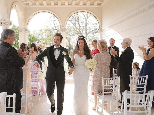 Cesc Fábregas se casó con Daniella Semaan, una bella mujer 12 años mayor que él