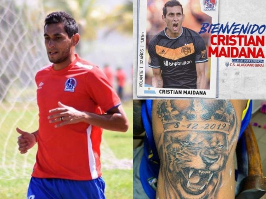 Diez datos sobre Cristian Maidana, el argentino que lleva a Olimpia en la piel
