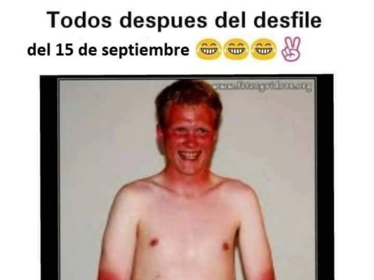 Los mejores memes tras la celebración del 15 de septiembre en Honduras