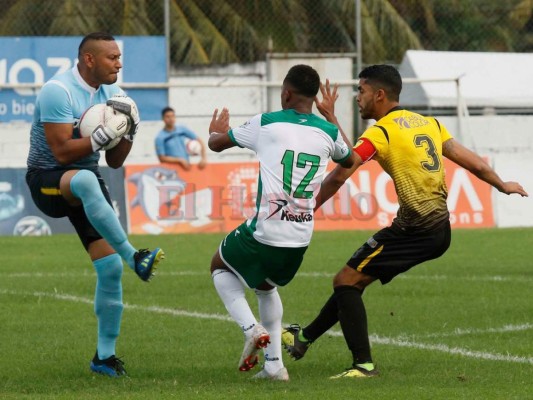 Platense ganó en casa 3-1 al Real de Minas en el estadio Excélsior de Puerto Cortés
