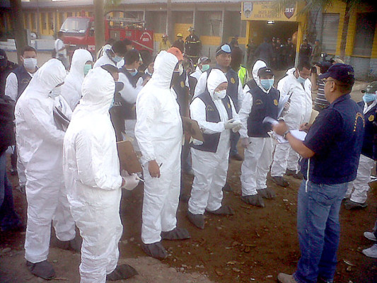 Cadáveres de reos serán trasladados a morgue