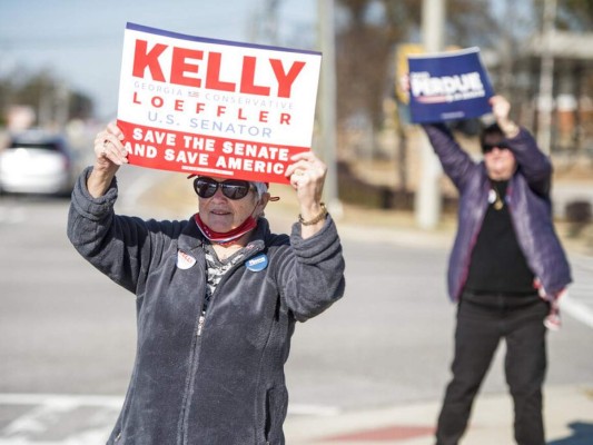 EEUU define su equilibrio político en elección en Georgia&nbsp;