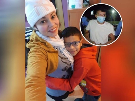 Madre de Enoc Misael Chinchilla reacciona contra detenido en Tela; realiza protesta