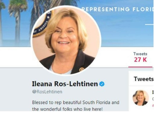 Congresista estadounidense Ileana Ros-Lehtinen pide al TSE brinde resultados