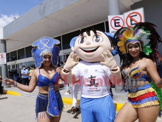 Honduras viajó a Japón para afrontar los Juegos Olímpicos (Fotos)