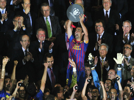 Barcelona gana la Copa del Rey como regalo de despedida a Guardiola