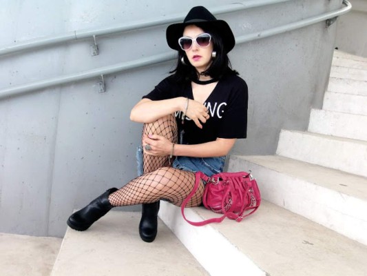 Un toque rock y punk en el clóset