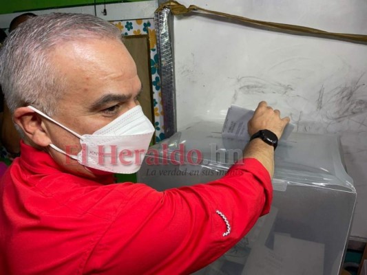 Así votaron los aspirantes a la presidencia de Honduras en las elecciones generales 2021