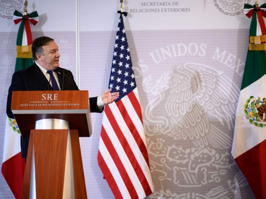 Pompeo: Caravana está violando soberanía, leyes y procedimientos de países a su paso rumbo a EE UU&nbsp;