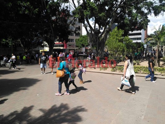 FOTOS: Ambiente en Tegucigalpa a un día de establecido el toque de queda