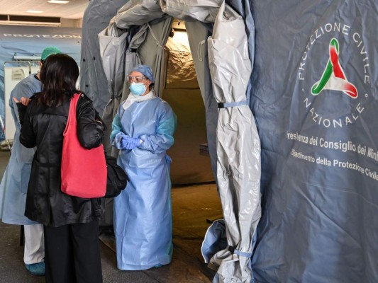 Impactantes imágenes de la lucha de Italia contra el coronavirus