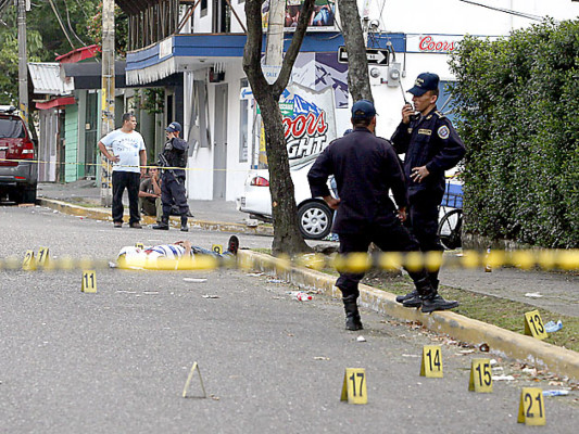 Asesinan a dos oficiales de la Policía en el norte de Honduras