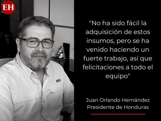 'Estamos haciendo cosas buenas por Honduras': las frases de JOH sobre reapertura