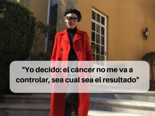 Edith González y sus poderosas frases durante su batalla contra el cáncer