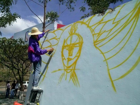 Inauguran parque de arte urbano en la capital