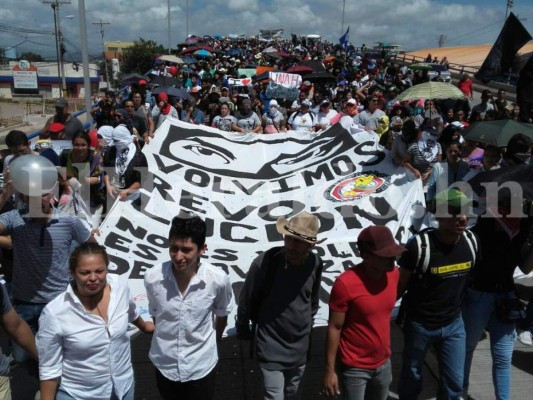 MEU anuncia movilización nacional esta semana en Tegucigalpa