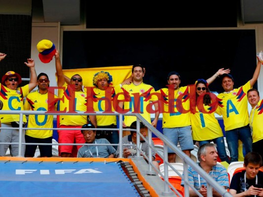 Así es el impresionante ambiente que se vive en El Mordovia Arena para el Colombia vs Japón