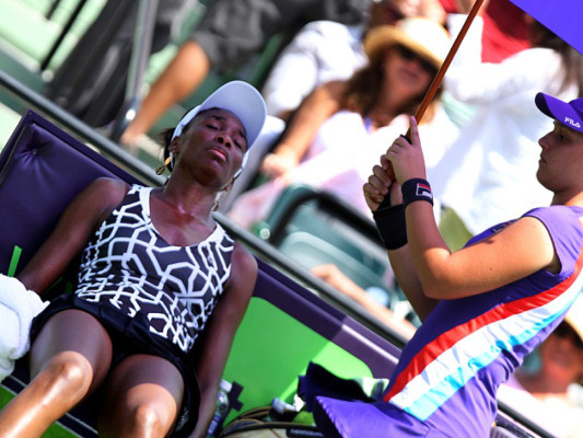 Venus Williams eliminada del Masters de Miami