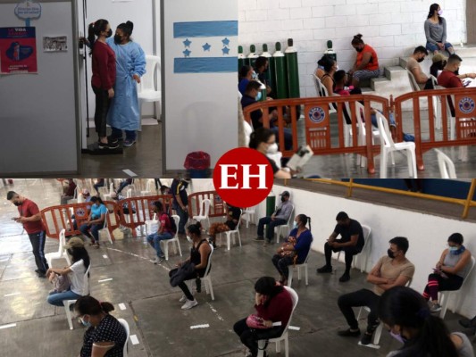 Tras varias semanas vacíos, triajes de la capital lucen abarrotados ante repunte de covid-19 (FOTOS)