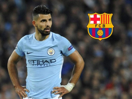 El 'Kun' Agüero podría llegar al Barcelona, según medios argentinos