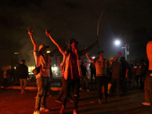 Imágenes de las protestas en La Kennedy en Tegucigalpa