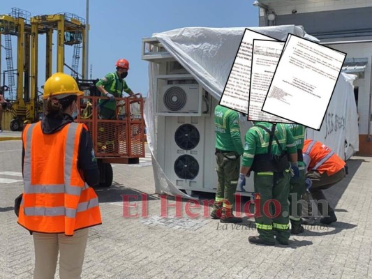 Aduanas detecta sobrevaloración de 10.6 millones de dólares en hospitales móviles