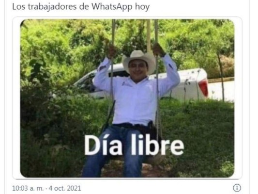 La ola de memes que desató la caída de Facebook, WhatsApp e Instagram