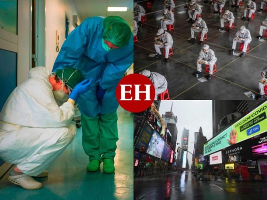 10 imágenes dramáticas del coronavirus en el mundo  