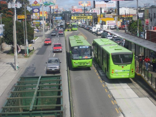 En números rojos opera Transmetro en Guatemala