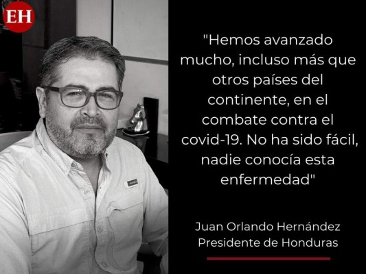 'Estamos haciendo cosas buenas por Honduras': las frases de JOH sobre reapertura