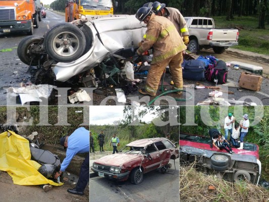 Honduras: Tragedias viales enlutan a varias familias en víspera de Navidad