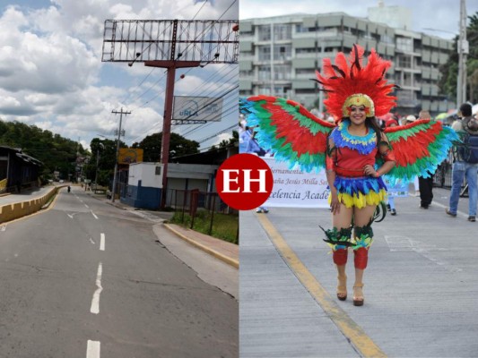 Calles desoladas vs desfiles abarrotados: fiestas patrias en medio de pandemia