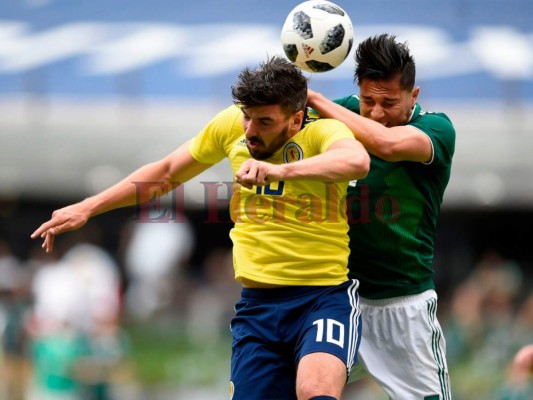 México se despide de su afición con un escaso 1-0 ante Escocia en el estadio Azteca