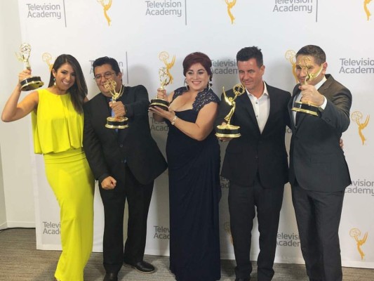 Dunia Elvir y Maity Interiano se llevaron su primer Emmy en Los Ángeles