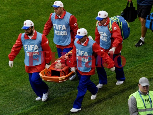 Así es el ambiente en el partido entre Perú vs Dinamarca en el Mundial Rusia 2018