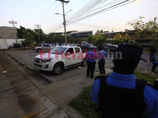 Las imágenes del violento atentado que dejó dos muertos en San Pedro Sula