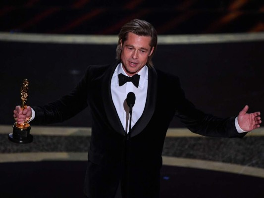 Brad Pitt al ganar el Oscar a Mejor actor de reparto: 'Es realmente increíble'