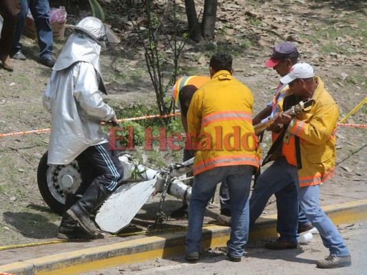 Imágenes que no vio del accidente de avión en Aeropuerto Toncontín