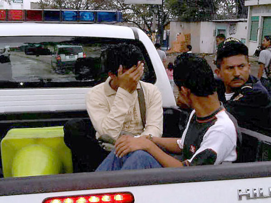 Capturan a estudiantes asaltantes en la Policarpo Paz García