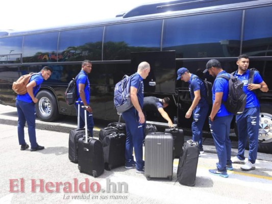Selección de Honduras viajó a Trinidad y Tobago para jugar la Liga de Naciones