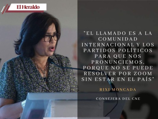 'Es demasiado el nivel de violación y de ilegalidad': Rixi Moncada por resolución contra Roberto Contreras