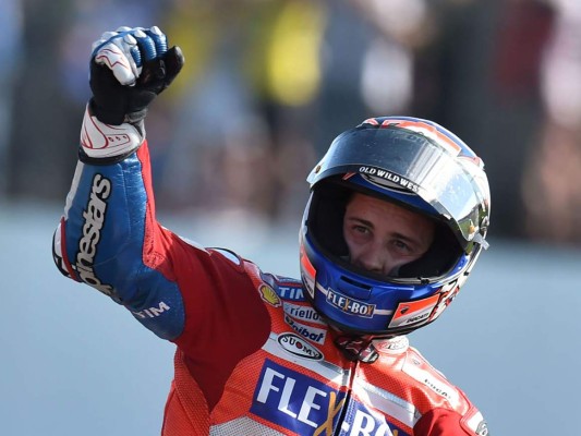Dovizioso gana el GP de Gran Bretaña de MotoGP y alcanza el liderato del Mundial&nbsp;&nbsp;