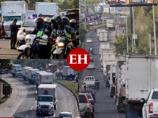 Sin retraso salen camiones con maletas electorales para segunda ruta (FOTOS)