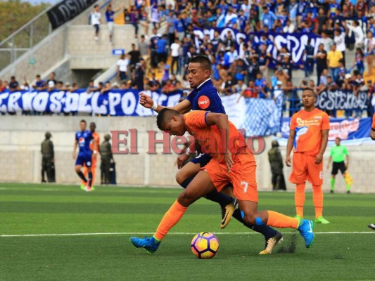 Motagua cumple en su debut al vencer 2-1 a los Lobos de la UPN en Choluteca