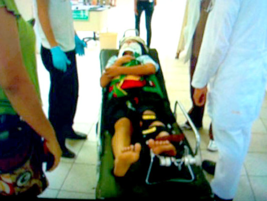 Al menos 15 heridos deja accidente de tránsito en el norte de Honduras