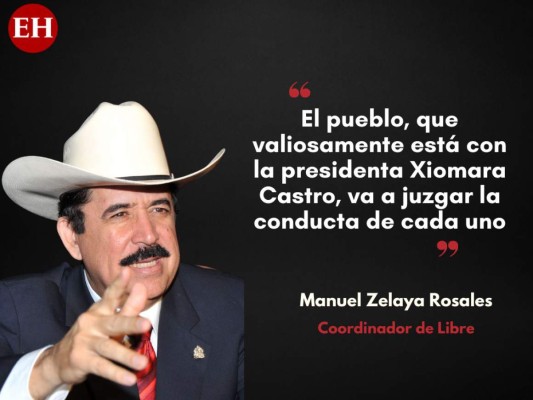 'Están tratando de dividir a Libre... déjenlos, que lo intenten': las frases de 'Mel' Zelaya tras acuerdo